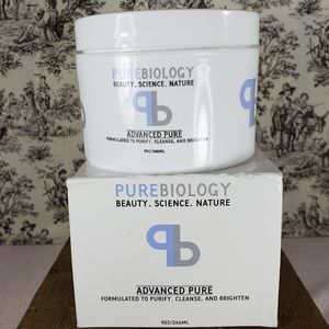 Pure Biology Clay Mask 9 oz Purify Clean Brighten